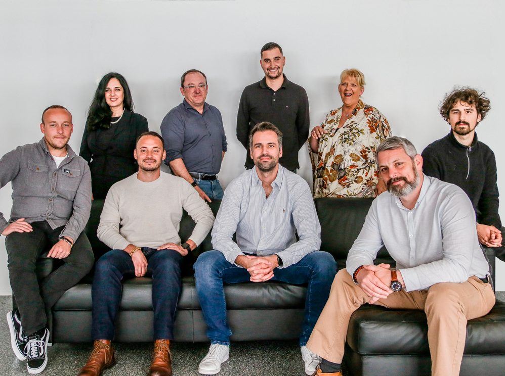 L'équipe dirigeante SPRAS — entreprise familiale de peinture depuis 1983